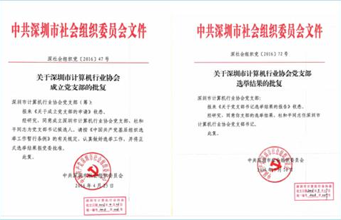 深圳市计算机行业协会党支部简介