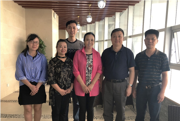 姜熔秘书长一行来访送福利 技术改造投资补贴开始申报